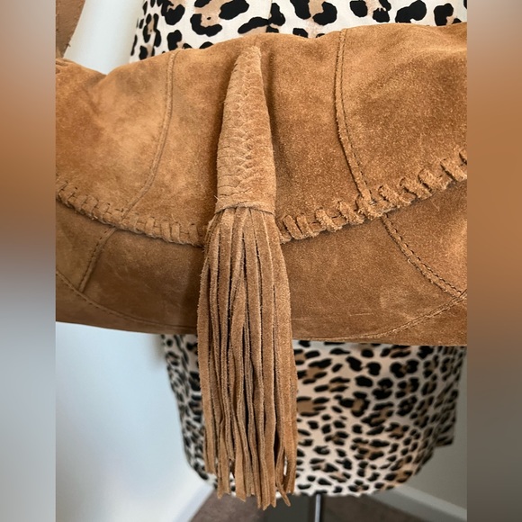 Lucky Brand Suede Crossbody Bag - Picture 3 of 7